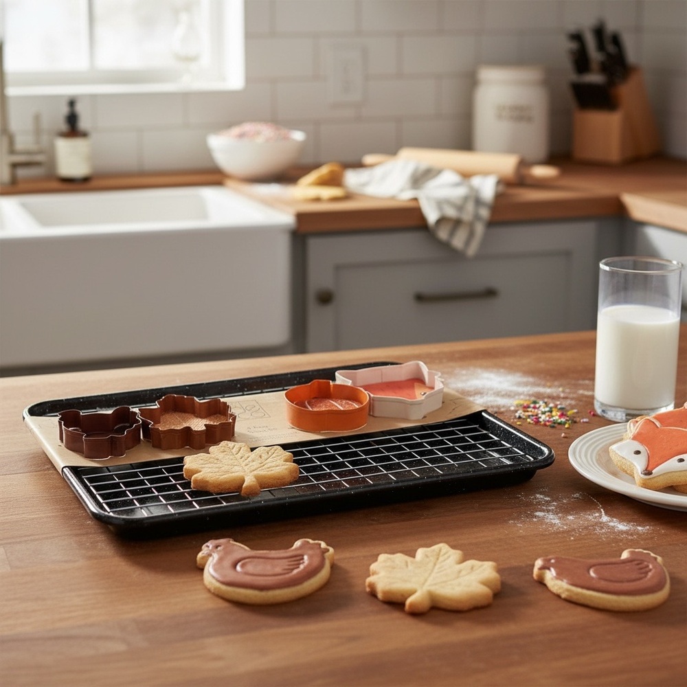 Fall-Themed Cookie Cutter Set